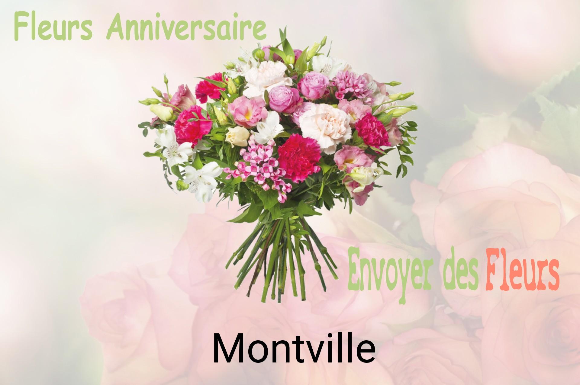 Bouquet de fleurs d’anniversaire livré à Montville